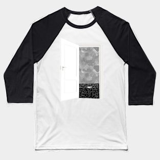 Gray Skies Baseball T-Shirt